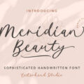 Meridian Beauty Font