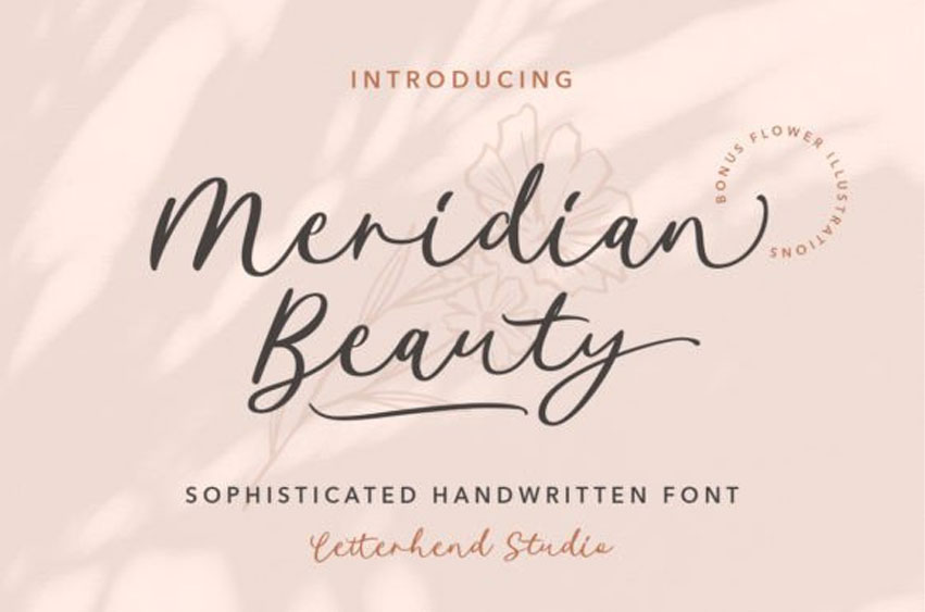 Meridian Beauty Font