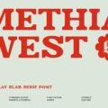 Methia West Font