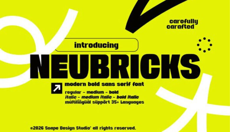 Neubricks Font