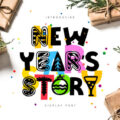 New Year's Story Font