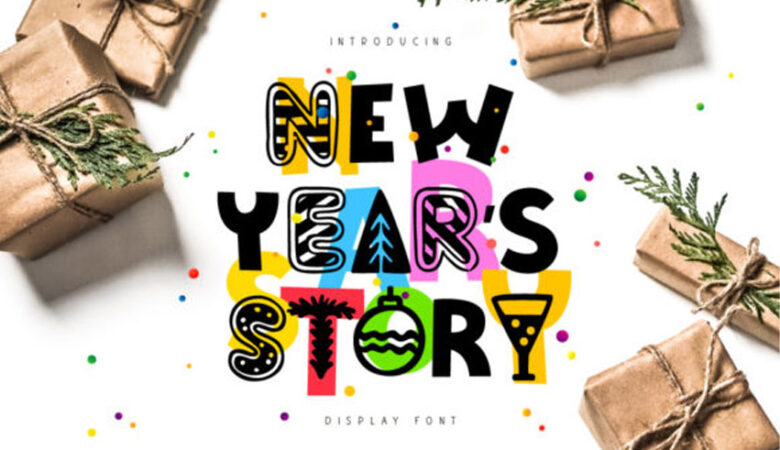 New Year's Story Font