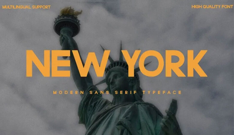 New York Sans Font