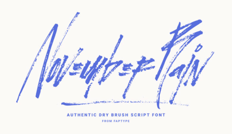 November Rain Font