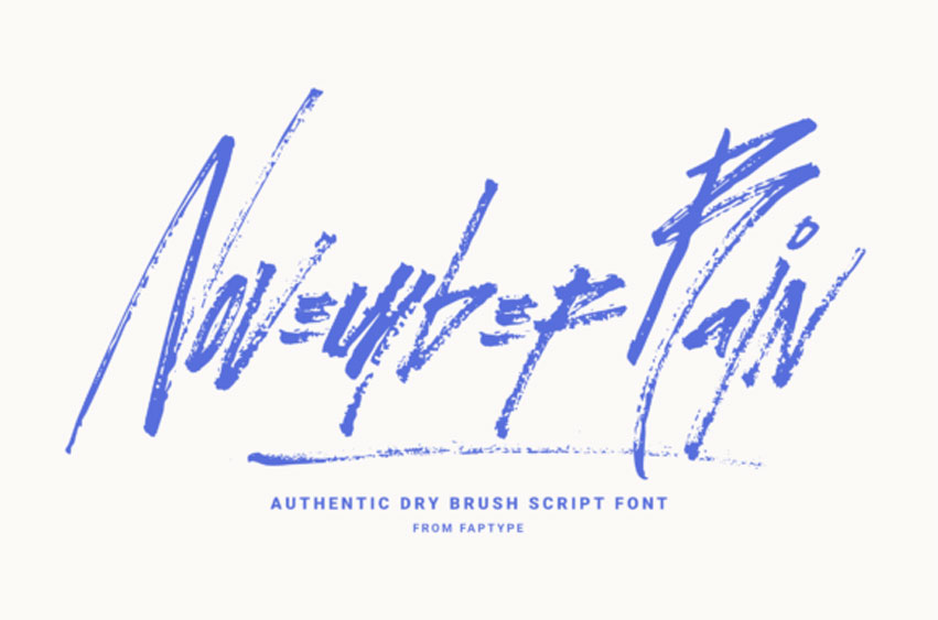 November Rain Font