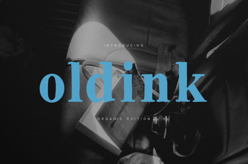 Oldink Font