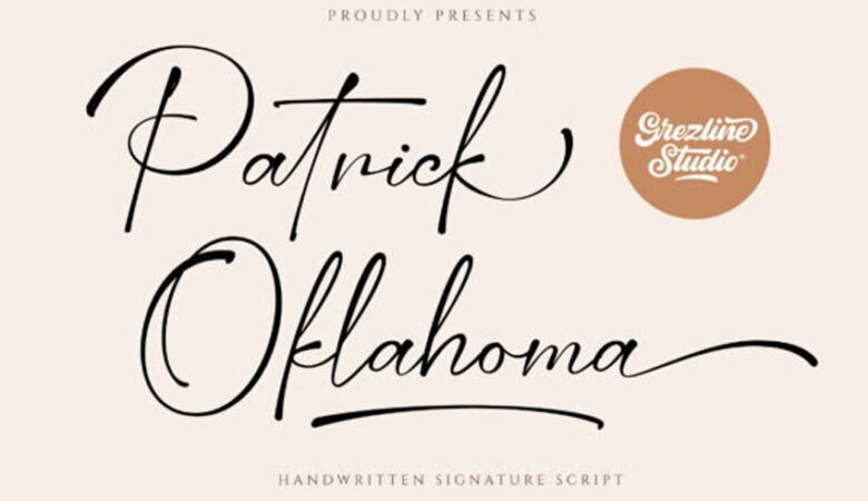 Patrick Oklahoma Font