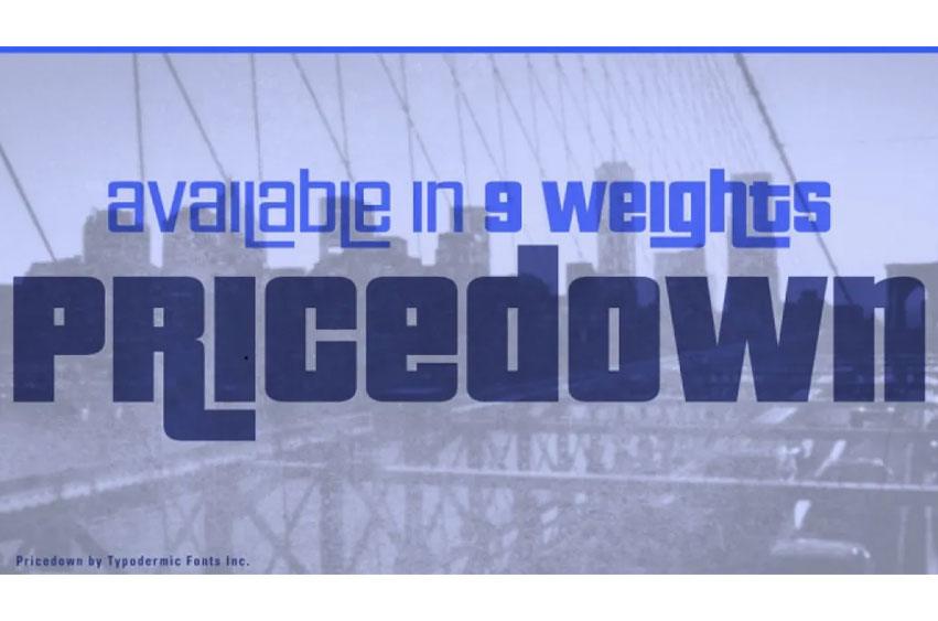 Pricedown Font