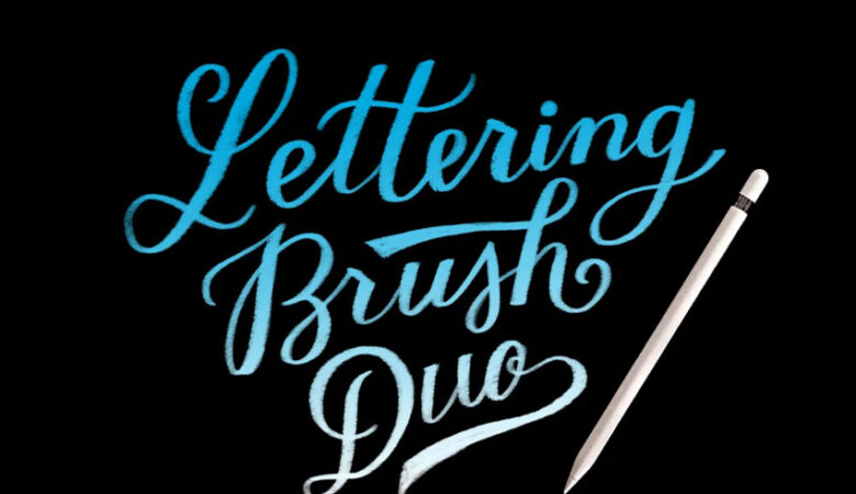 Procreate Lettering Font