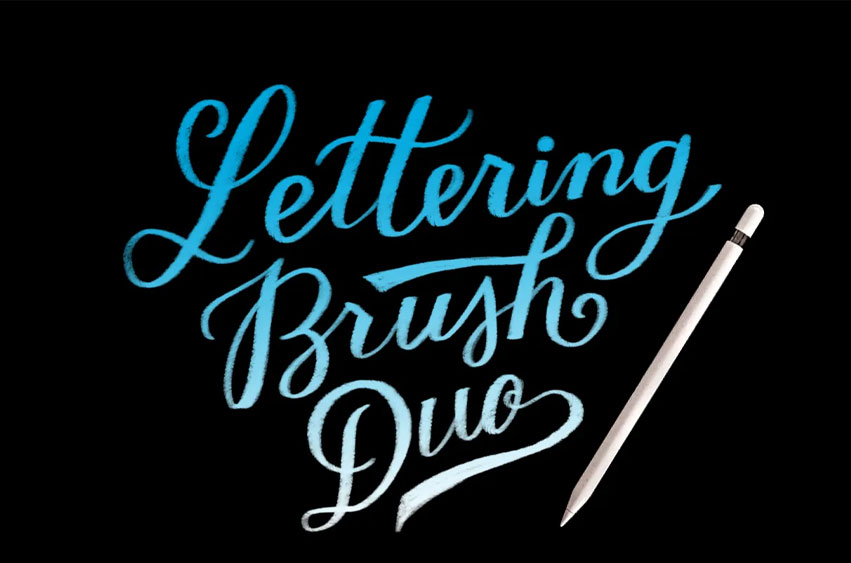 Procreate Lettering Font