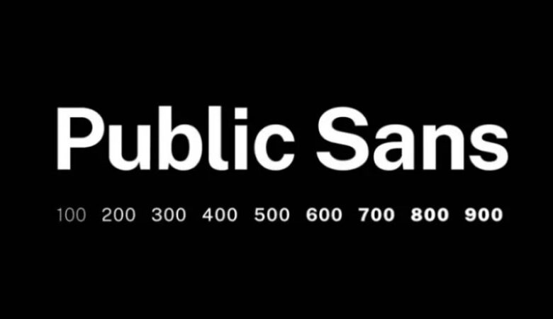 Public Sans Font