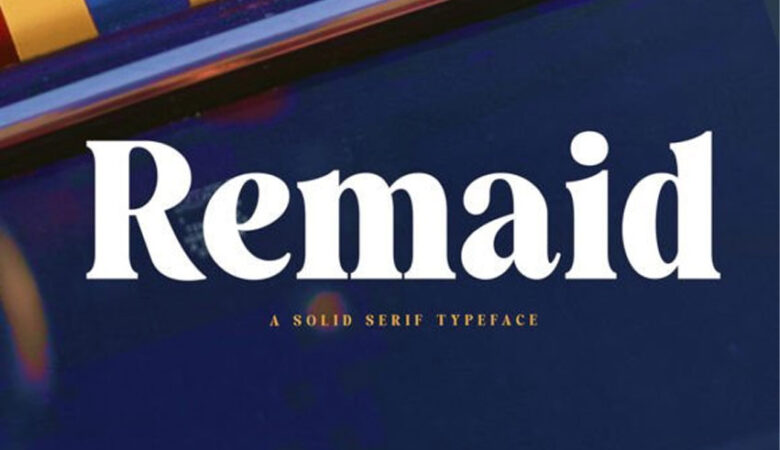Remaid Font