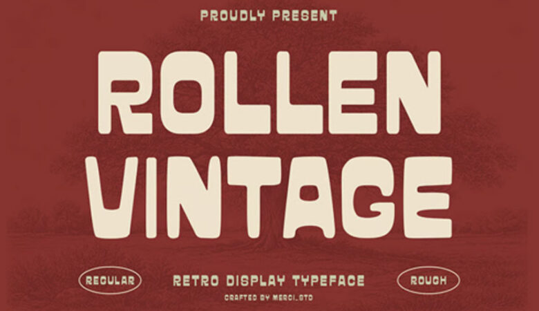 Rollen Vintage Font