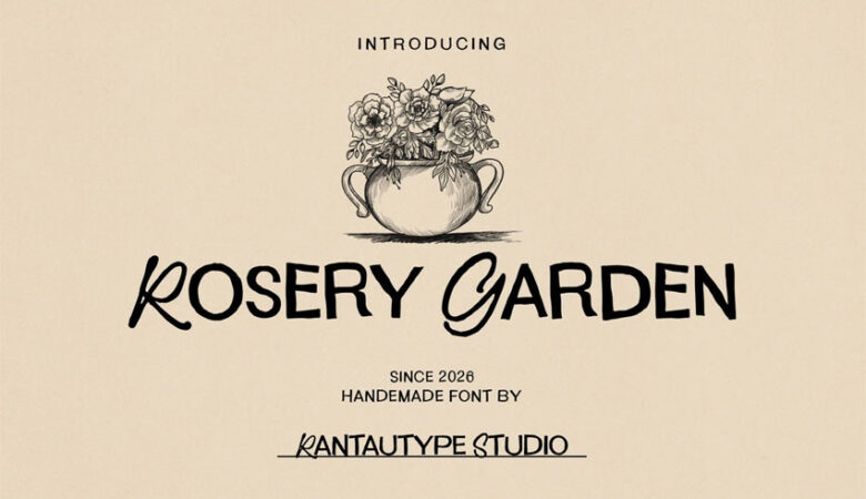 Rosery Garden Font