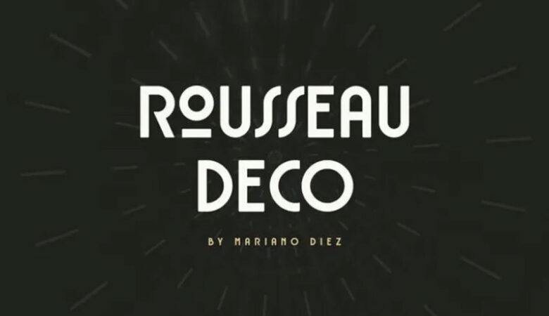 Rousseau Deco Font