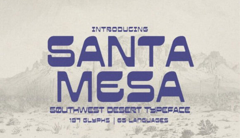 Santa Mesa Font