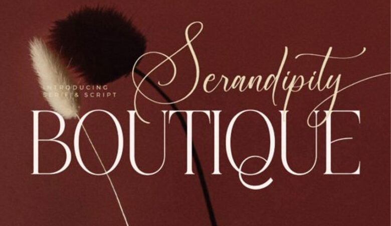 Serandipity Boutique Font