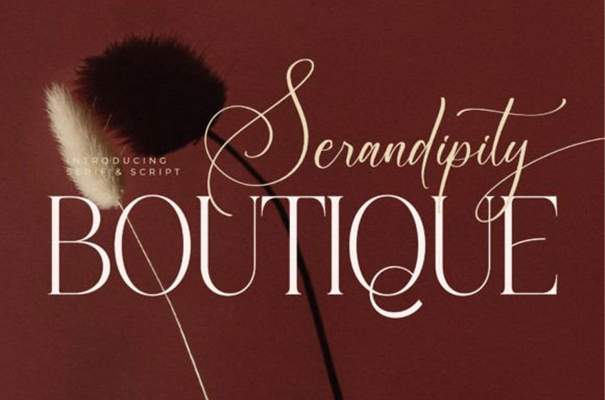 Serandipity Boutique Font