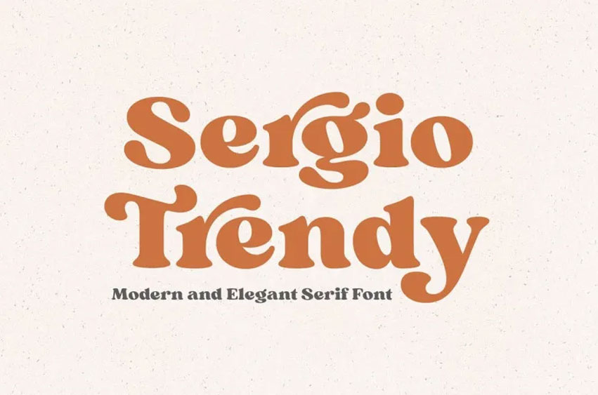 Sergio Trendy Font