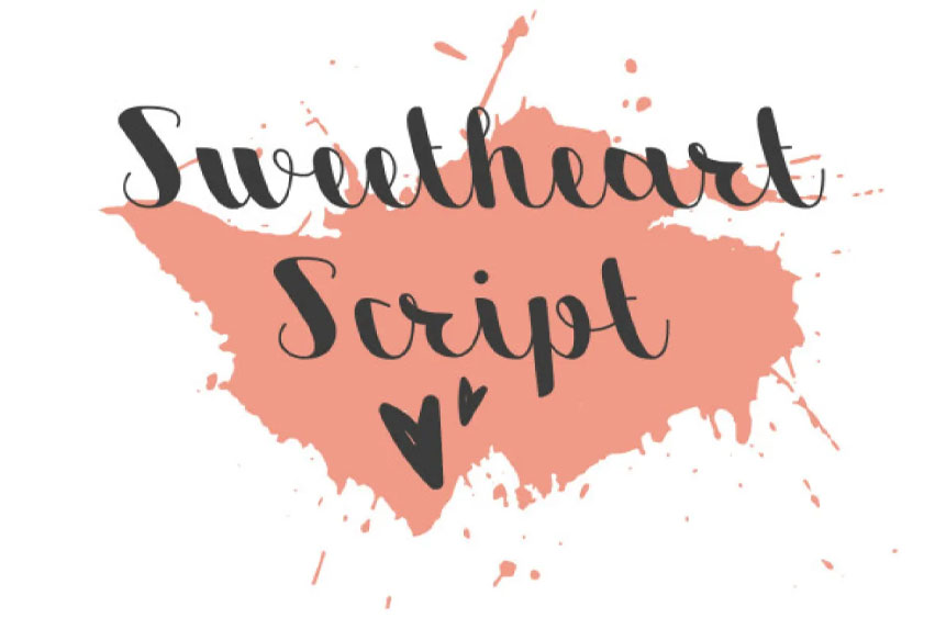 Sweetheart Script Font