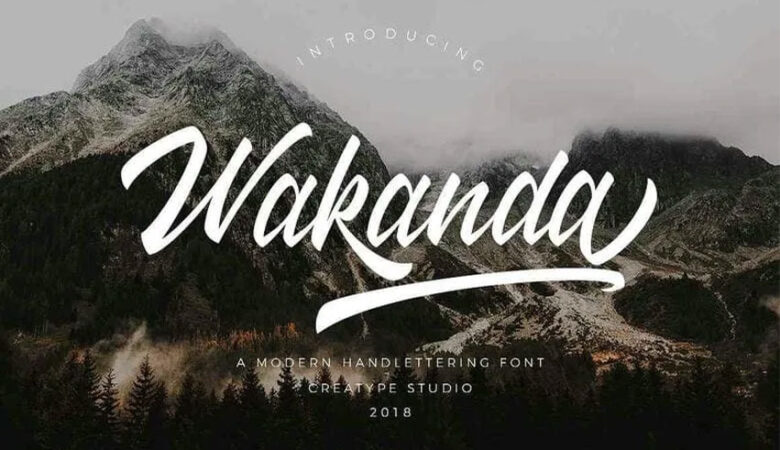 Wakanda Font
