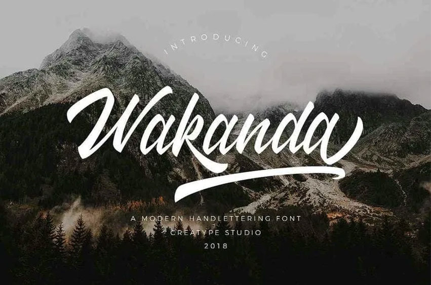 Wakanda Font