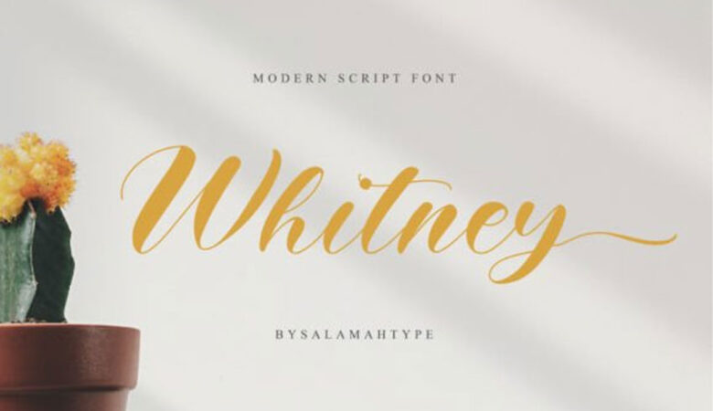 Whitney Font