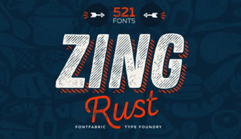 Zing Rust Font