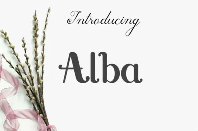 Alba Font - Creative Fonts