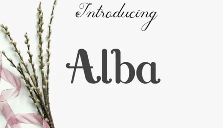Alba Font