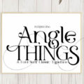 Angle Things Font