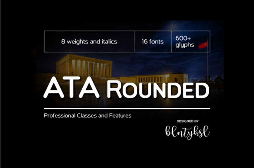 Ata Rounded Font
