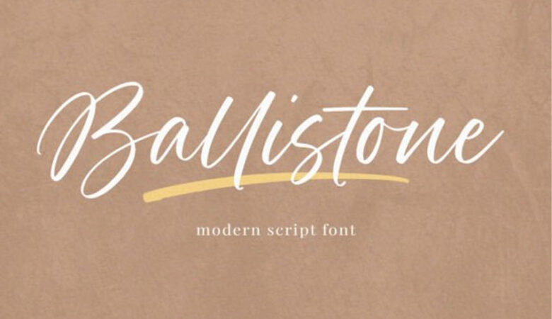 Ballistone Font