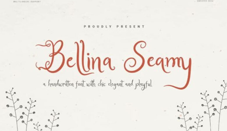 Bellina Seamy Font