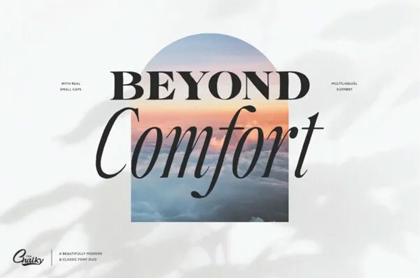 Beyond Comfort Font