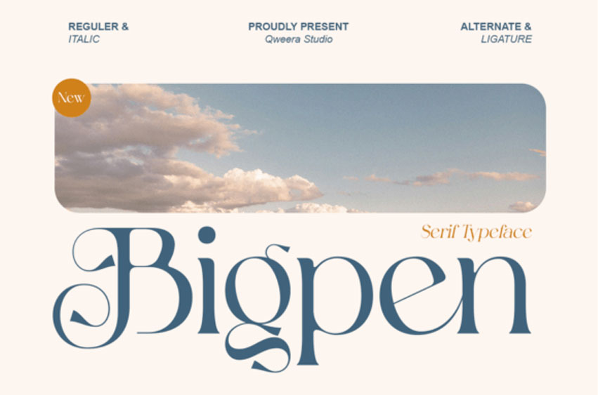 Bigpen Font