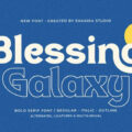 Blessing Galaxy Font