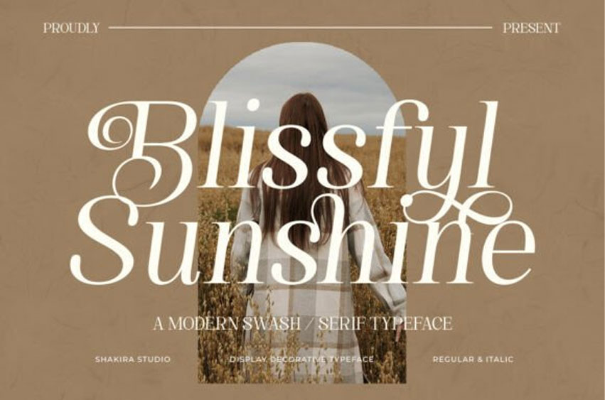 Blissful Sunshine Font