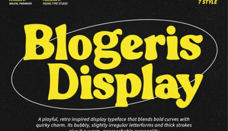 Blogeris Display Font
