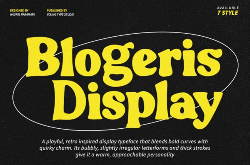 Blogeris Display Font
