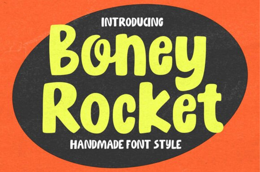 Boney Rocket Font
