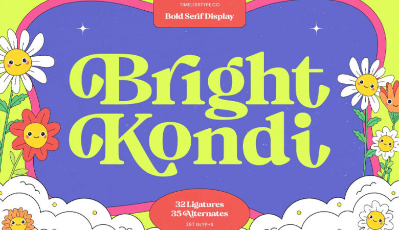 Bright Kondi Font