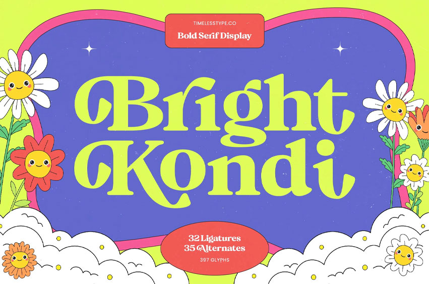 Bright Kondi Font