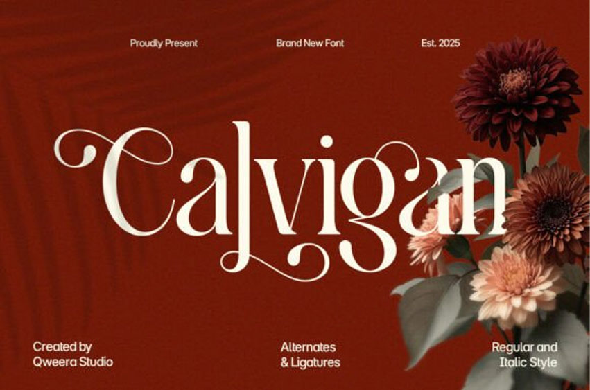Calvigan Font