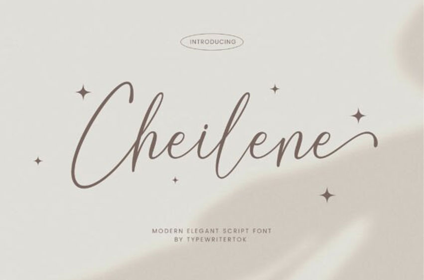 Cheilene Font
