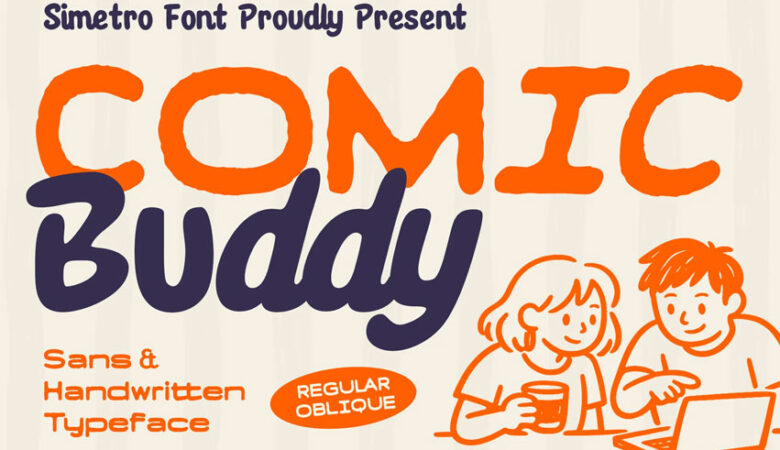 Comic Buddy Font