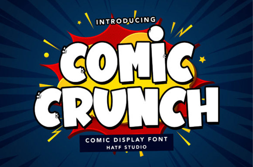 Comic Crunch Font