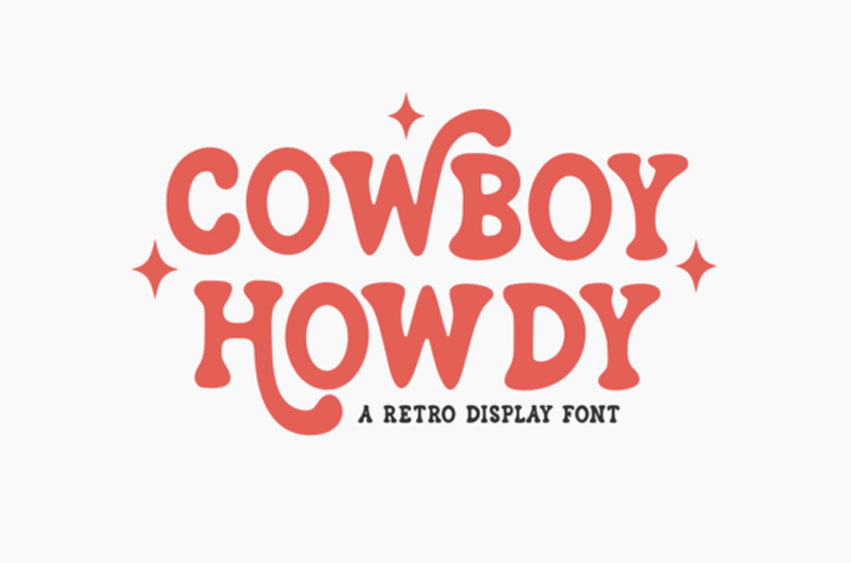 Cowboy Howdy Font