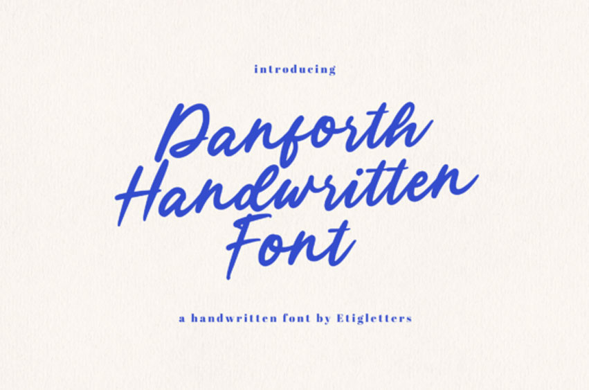 Danforth Font