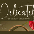 Delicately Font